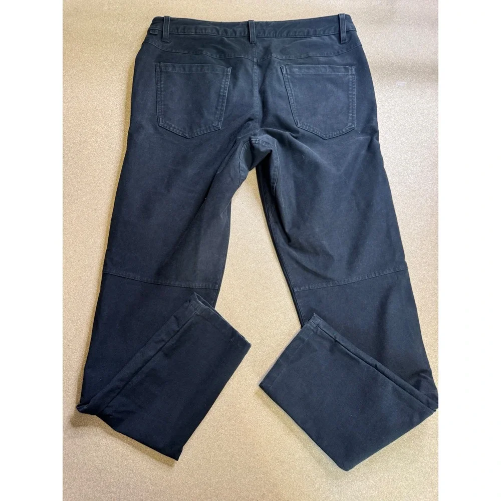 Lululemon ABC Pant Classic Black 34 LM5ABOS Warpstreme 5 Pocket Trouser Mens 32L